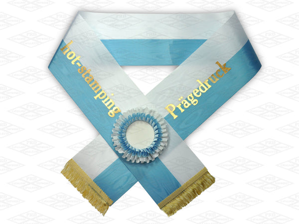 Two-tone horse sashes - unprinted