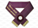 Single and multi-colored sashes for humans - printed text only