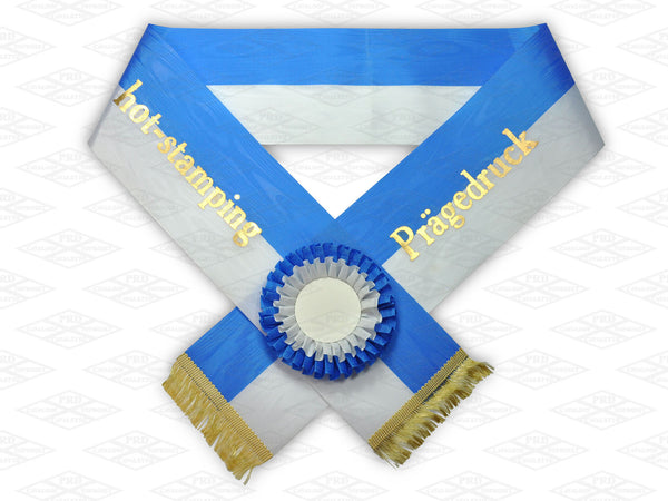 Double Sashes for humans - printed text only