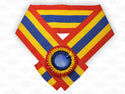 Single and multi-colored sashes for humans - unprinted