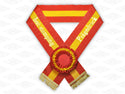 Triple rosettes - unprinted