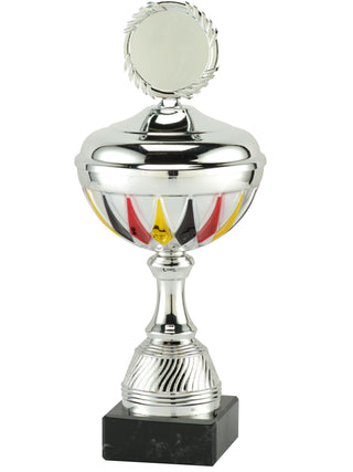 Trophy, black/red/gold, 23 cm - 31 cm