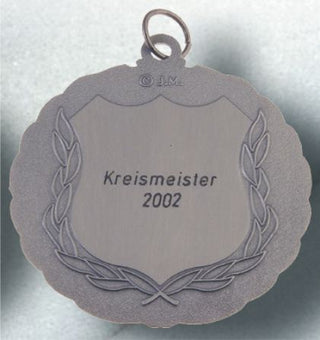 Engravings on medals (constant text)